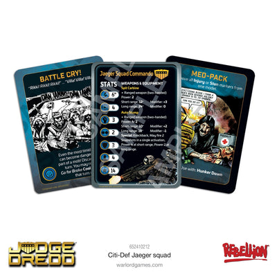 Miniatures, Judge Dredd: Citi-Def Jaeger Squad