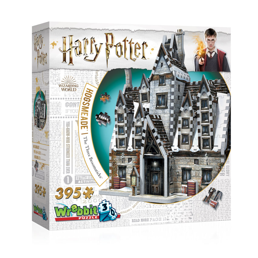 Wrebbit 3D Harry Potter: Hogsmeade – The Three Broomsticks 395pc Puzzle