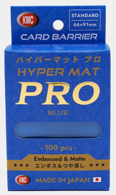 Accessories, KMC Sleeves: Hyper Mat Pro Blue 100ct