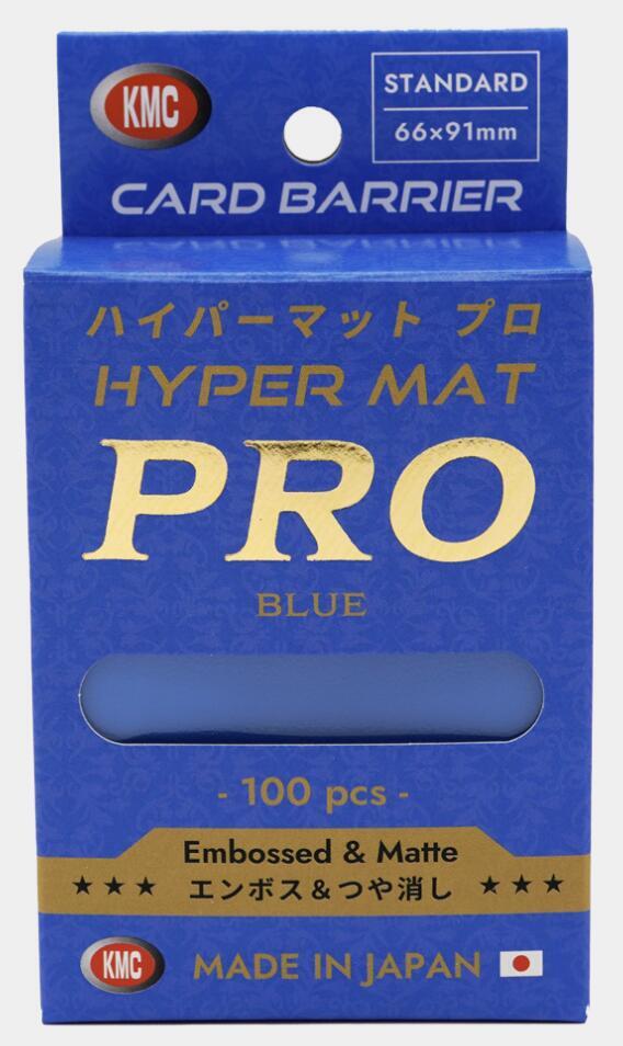 KMC Sleeves: Hyper Mat Pro Blue 100ct