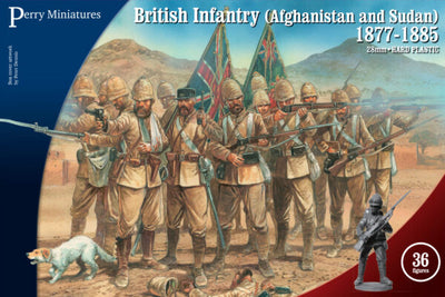 Miniatures, British Infantry Sudan and Afghanistan