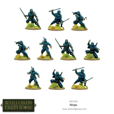 All Products, Warlords of Erehwon: Ninjas