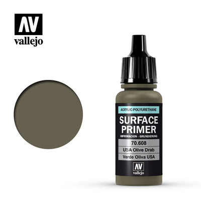 All Products, USA Olive Drab Primer 17ml