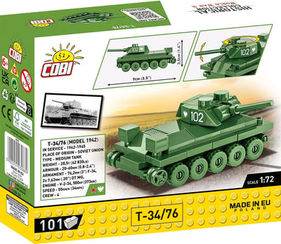 COBI - Construction Blocks, COBI T-34/76 Tank 101pc