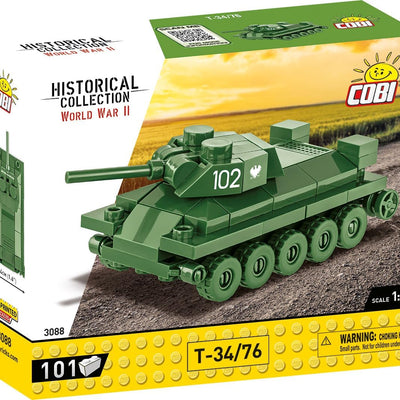 COBI - Construction Blocks, COBI T-34/76 Tank 101pc