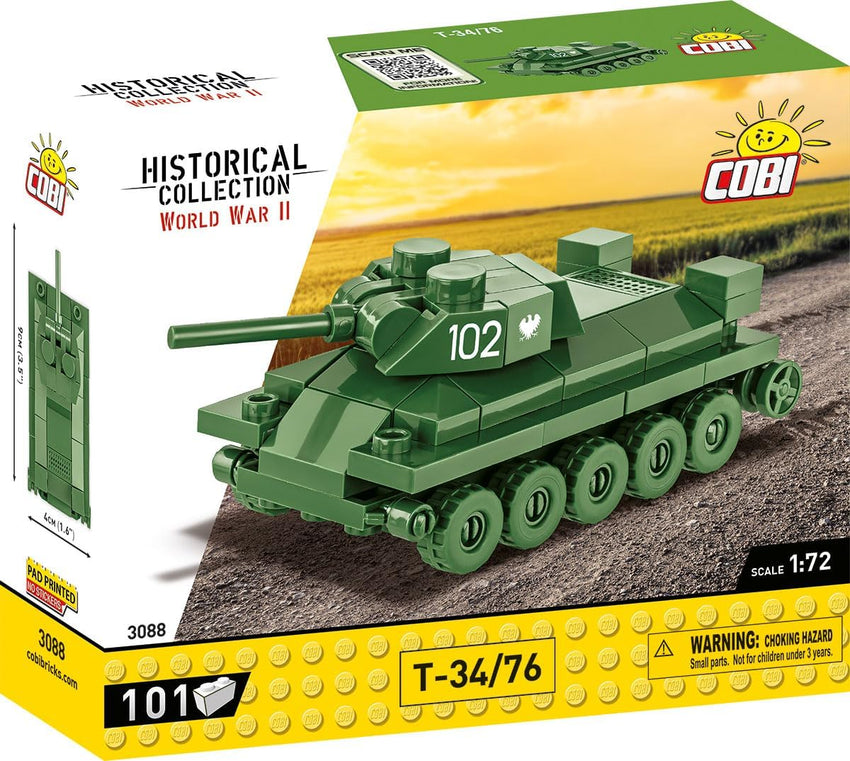 COBI T-34/76 Tank 101pc