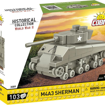 COBI - Construction Blocks, COBI M4A3 Sherman Tank 103pc