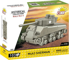 COBI M4A3 Sherman Tank 103pc