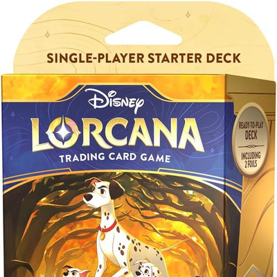 On Sale, Disney Lorcana TCG: Into the Inklands Starter Deck Amber and Emerald
