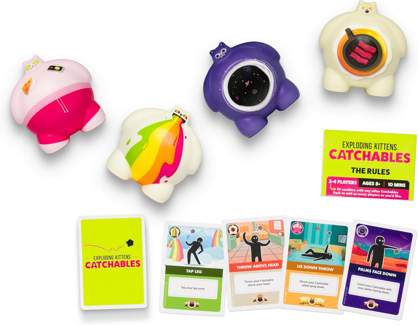 Exploding Kittens Catchables Core 4-Pack – Game Centre Nz