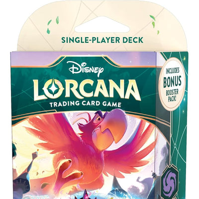 On Sale, Disney Lorcana TCG: Archazia's Island Starter Deck Amethyst and Steel