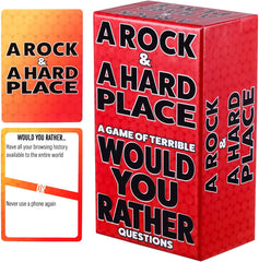 A Rock & A Hard Place: A Game of Terrible Would You Rather Questions