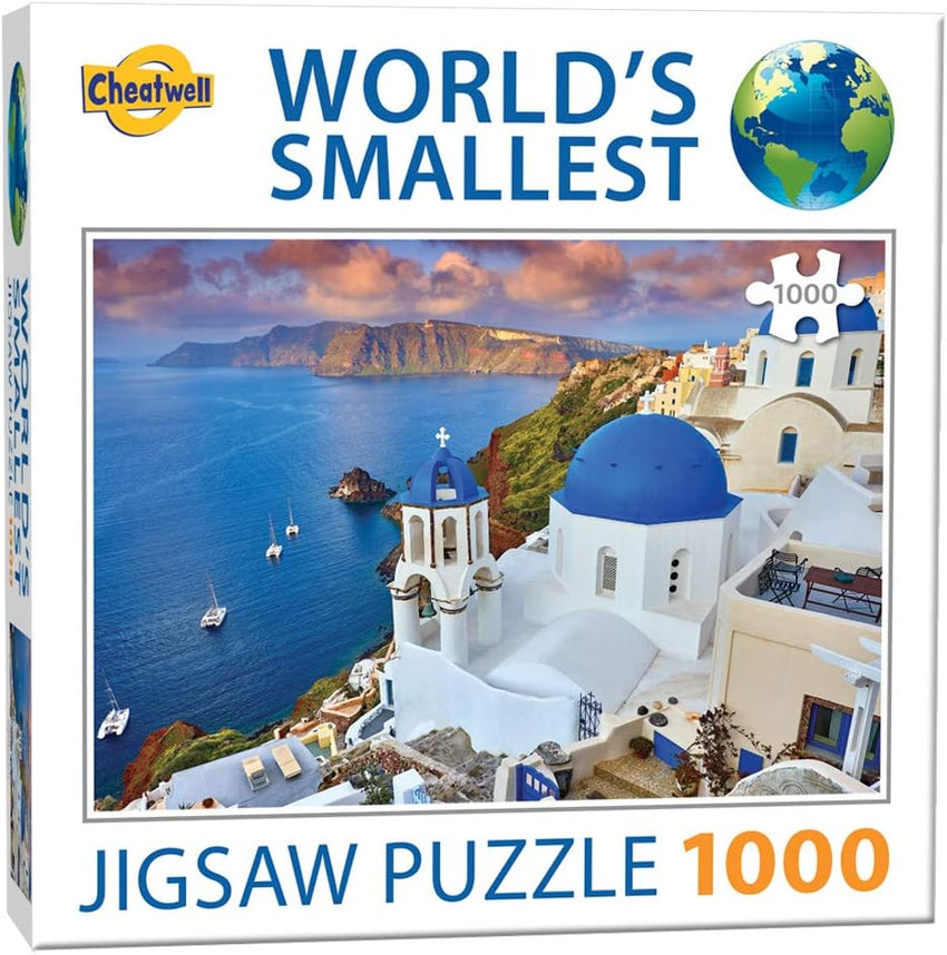World's Smallest: Santorini 1000pc Puzzle
