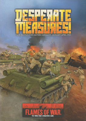 On Sale, Flames of War: Desperate Measures Book – Tank Battles for Eastern Germany