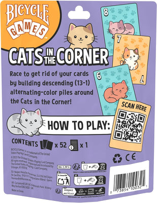 Cats, Bicycle Games: Cats in the Corner
