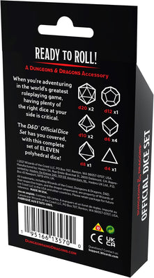 Dice, Dungeons & Dragons: Official Dice Set