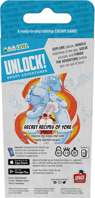 Cooperative Games, Unlock!: Short Adventures – Secret Recipes of Yore