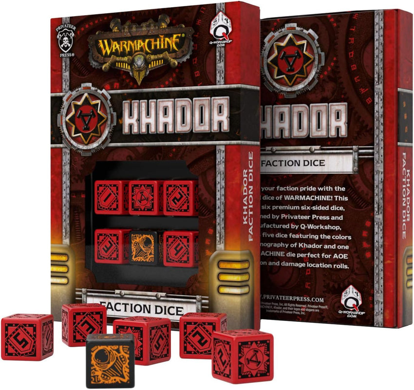 Warmachine: Khador Faction Dice