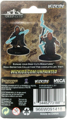 Miniatures, Pathfinder Battles Deep Cuts: Dwarf Male Sorcerer