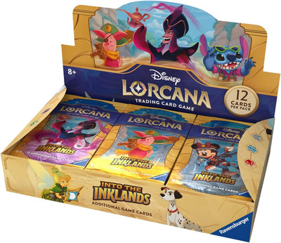 On Sale, Disney Lorcana TCG: Into the Inklands 24 Booster Pack Carton