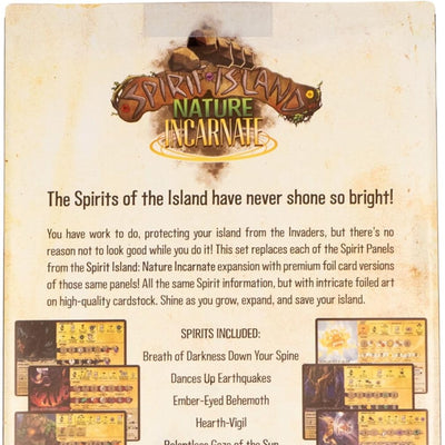 All Products, Spirit Island: Nature Incarnate – Premium Foil Spirit Panels