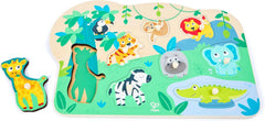 Hape Peg Puzzle: Wild Animals