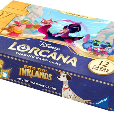 On Sale, Disney Lorcana TCG: Into the Inklands 24 Booster Pack Carton