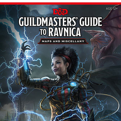 Role Playing Games, D&D Guildmasters Guide to Ravnica Maps and Miscellany