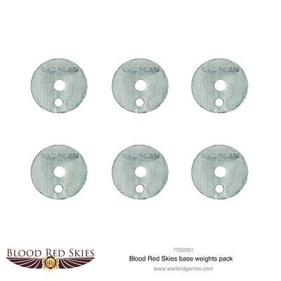 Accessories, Blood Red Skies Base Weights Pack