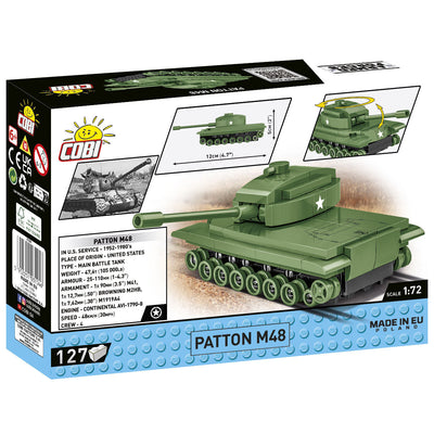 COBI - Construction Blocks, COBI Patton M48 Tank 127pc