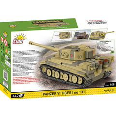 COBI Panzer VI Tiger I no 131 Tank 442pc