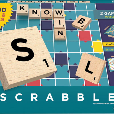 Word Games, Scrabble: Wooden Tiles