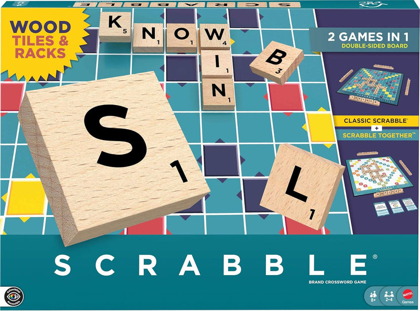 Scrabble: Wooden Tiles