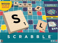 Scrabble: Wooden Tiles