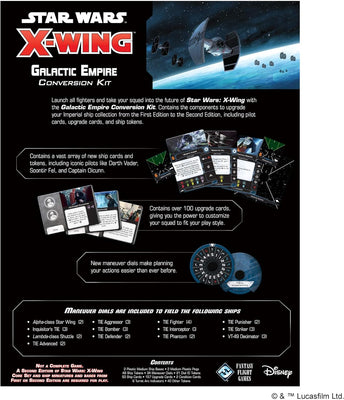 Miniatures, Star Wars X-Wing: Galactic Empire Conversion Kit