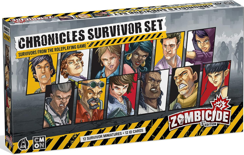 Zombicide 2nd Edition: Chronicles Survivor Set