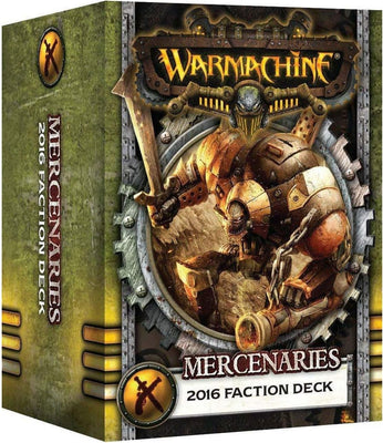 All Products, Warmachine: Mercenaries Faction Deck 2016