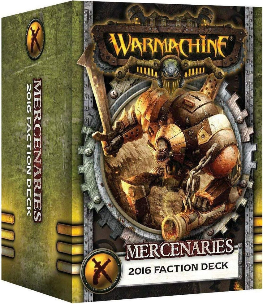 Warmachine: Mercenaries Faction Deck 2016