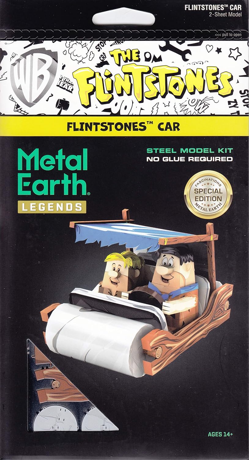Metal Earth: The Flintstones Car