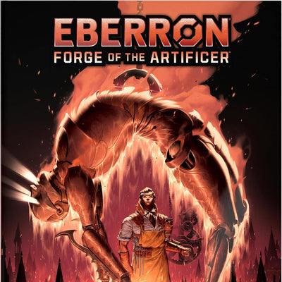 Role Playing Games, Dungeon and Dragons: Eberron – Forge of the Artificer Alternate Cover