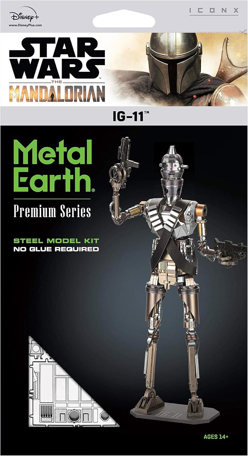 Metal Earth ICONX: The Mandalorian IG-11