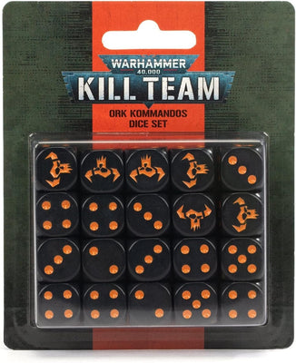 Accessories, Kill Team: Ork Kommandos Dice