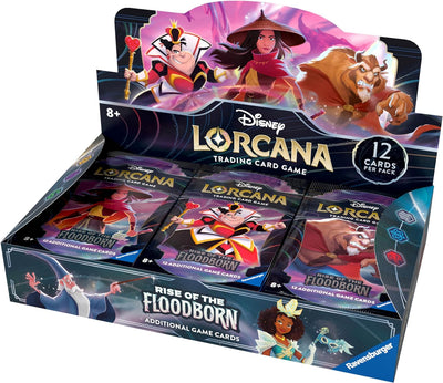 On Sale, Disney Lorcana TCG: Rise of the Floodborn 24 Booster Pack Carton