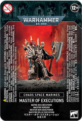 Chaos Space Marines: Master of Executions