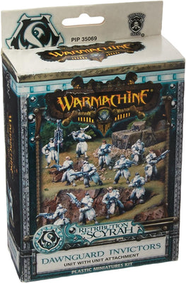 Miniatures, Warmachine: Retribution of Scyrah – Dawnguard Invictors Unit with Attachments