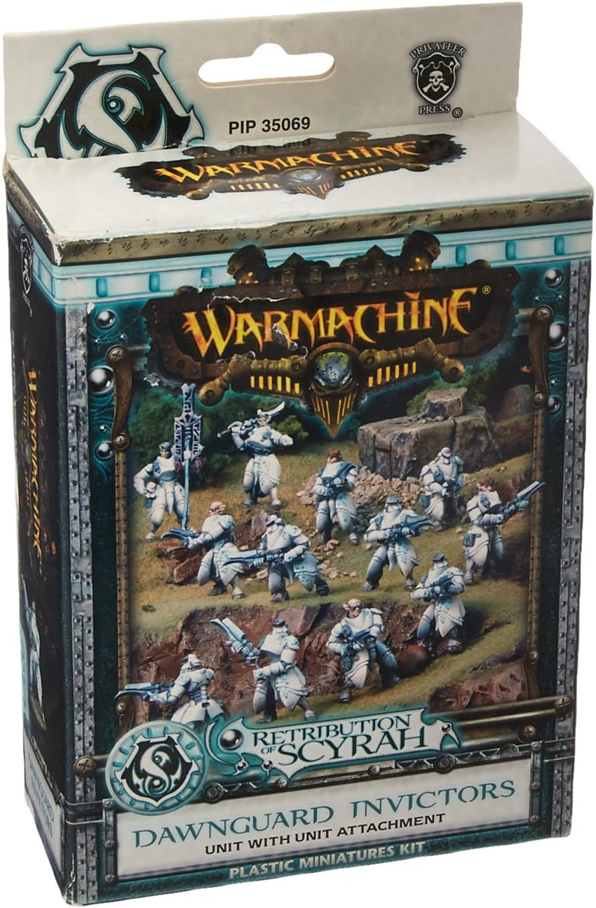 Warmachine: Retribution of Scyrah – Dawnguard Invictors Unit with Attachments