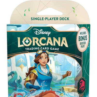 On Sale, Disney Lorcana TCG: Archazia's Island Starter Deck Ruby and Sapphire