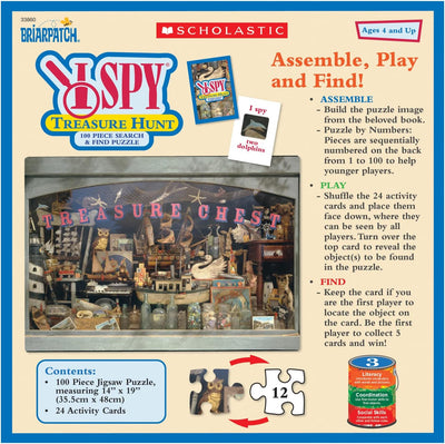 Kid's Jigsaws, I Spy Treasure Hunt Search and FInd Puzzle Game 100pc