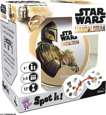 Card Games, Spot it! Star Wars: Mandalorian