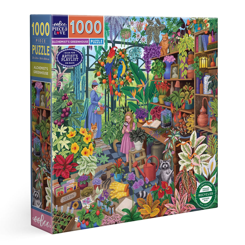 eeBoo: Alchemist's Greenhouse 1000pc Puzzle